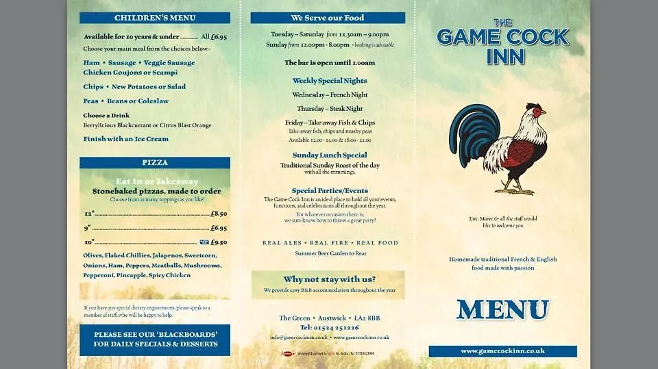 The Game Cock Inn Austwick